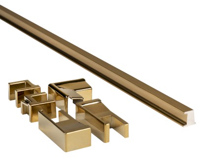 TRINITY přetoková lišta, zlato mat NDGT03G