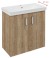 THEIA umyvadlová skříňka 66,3x70x35cm, 2x dvířka, dub alabama TH072-2222