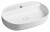 INFINITY OVAL keramické umyvadlo na desku, 60x40cm, bílá 10NF65060