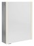 ALIX galerka s LED osvětlením 56x70x17,5cm, levá/pravá, dub stříbrný AX156-0011