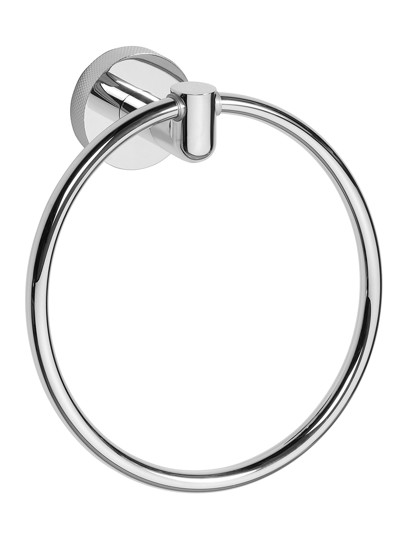 WS006 (56789) LARISSA držák ručníků kruh, chrom WS006