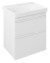 SITIA umyvadlová skříňka 56,4x70x44,2cm, 2xzásuvka, bílá mat SI060-3131