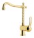 KIRKÉ stojánková dřezová baterie, zlato KI14Z