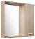 ZOJA/KERAMIA FRESH STRIP galerka s LED osvětlením, 60x60x14cm, pravá, dub platin 45028S