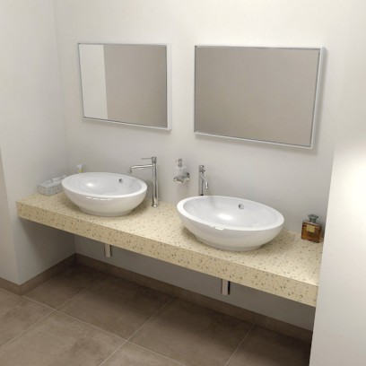 TAILOR rockstone deska 170x50 cm, provedení límce F TR170F