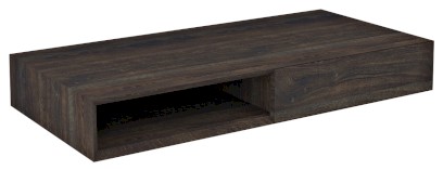 MORIAN umyvadlová skříňka 100x14x48cm, dub černý, pravá MR126