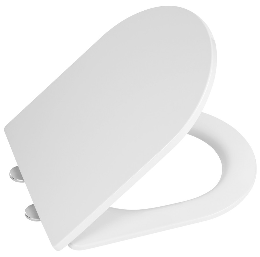 WX1515 (61223) GERRY WC sedátko, SLIM, Soft Close, Easy Take, bílá WX1515