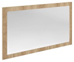 NIROX zrcadlo v rámu 100x60cm, dub alabama NX106-2222