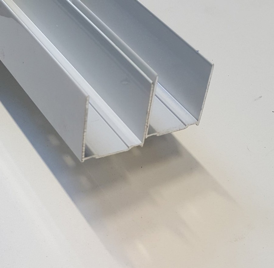 G80 hliníkový profil svislý, 2 ks NDG80-01