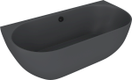 PAGODA nástěnná vana litý mramor 170x85x58cm, antracit mat 72976.51