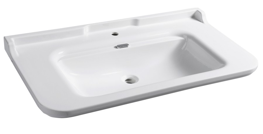 WALDORF keramické umyvadlo 120x55cm, bílá 4144K1