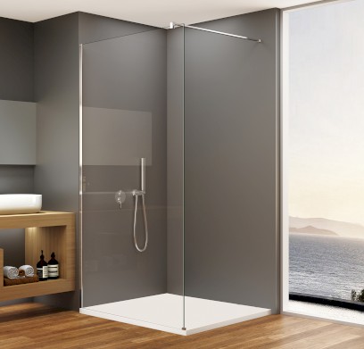 SPITZA sprchová zástěna WALK-IN, 900mm, čiré sklo 750.090.1