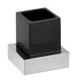 XS105B (59331) X-STEEL sklenka na postavení, černá mat XS105B