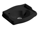 103331SX (52014) RETRO keramické umývátko 41x30cm, otvor pro baterii vlevo, černá mat 103331SX