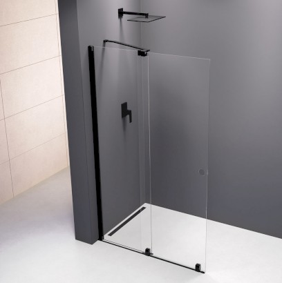 MODULAR SHOWER zástěna s pojezdy 1000 mm, černá MS5-100B