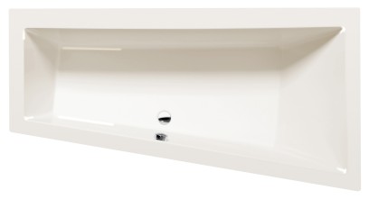 ANDRA R asymetrická vana 160x90x45cm, ivory 81541.40