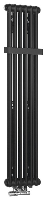 FEDE otopné těleso 1500x306mm, 6 seg., černá mat IR191