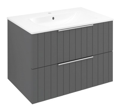 CIRASA STRIP umyvadlová skříňka 69,8x52x46cm, carina CR701-4141S