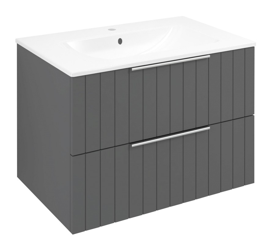 CR701-4141S (54826) CIRASA umyvadlová skříňka 69,8x52x46cm, carina strip CR701-4141S