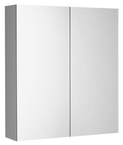 NEON koupelnová galerka, oboustranné zrcadlo, 60x66,5cm, bílá 501.200.0