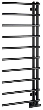 JUSTINA otopné těleso 500x1246 mm, černá mat IR546B