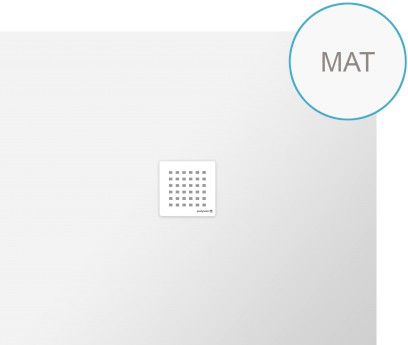 FLEXIA vanička z litého mramoru s možností úpravy rozměru, 120x100cm, bílá mat 71563MAT