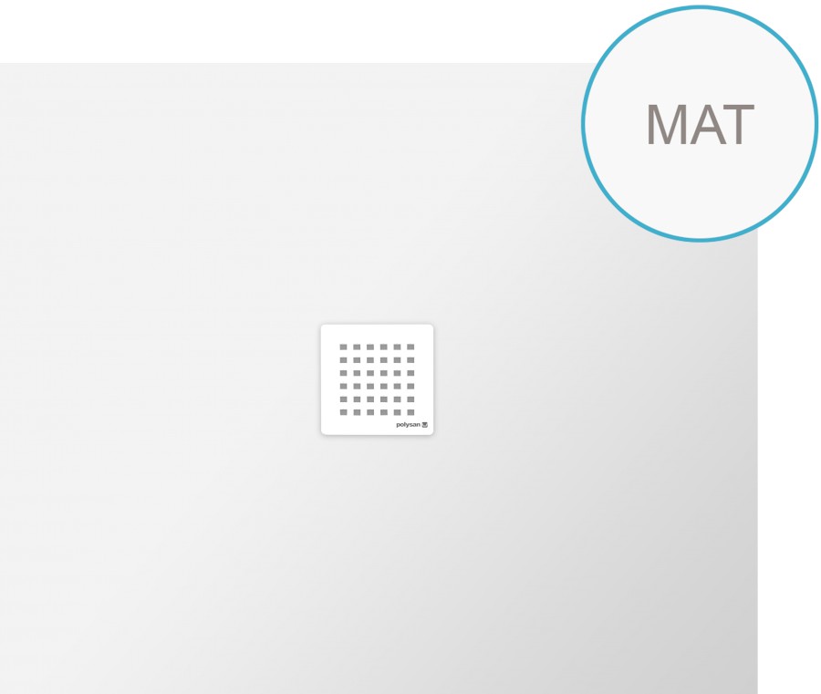 71563MAT (58365) FLEXIA vanička z litého mramoru s možností úpravy rozměru, 120x100cm, bílá mat 71563MAT