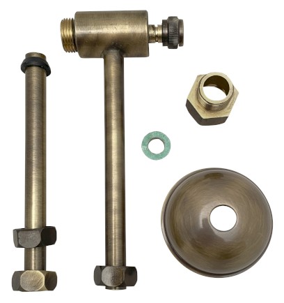 Připojovací sada k horní nádržce Retro, Waldorf, bronz 757293
