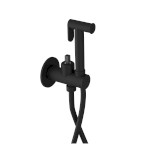 ULTRAMIX tělo podomítkové bidetové baterie se Stop sprškou, kulatá, černá mat UT013B-1