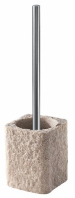 ARIES WC štětka na postavení, béžová AR3303