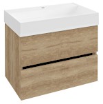 DT070-2222 (50649) ODETTA umyvadlová skříňka 67x50x43,5cm, dub alabama DT070-2222