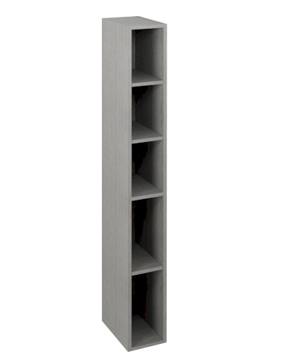 ESPACE otevřená policová skříňka 20x172x32cm, dub stříbrný ESC100-1111