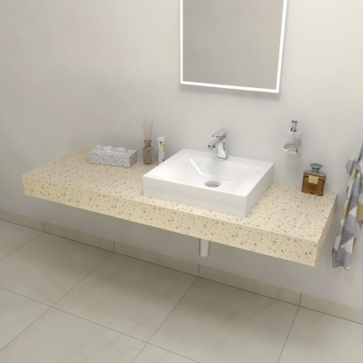 TAILOR rockstone deska 120x50 cm, provedení límce C TR120C