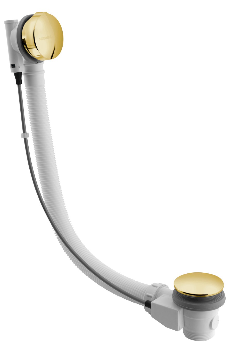 71682G (42503) Vanová souprava, bovden, délka 975mm, zátka 72mm, zlato 71682G