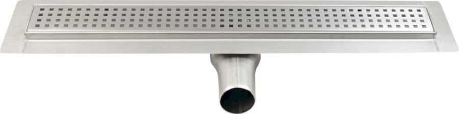 MANUS QUADRO nerezový podlahový žlab s roštem, L-1150, DN50 GMQ37