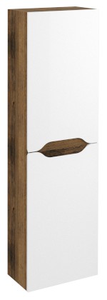 WA250-3019 (50127) WAVE skříňka vysoká 40x140x20cm, levá/pravá, bílá/dub collingwood WA250-3019