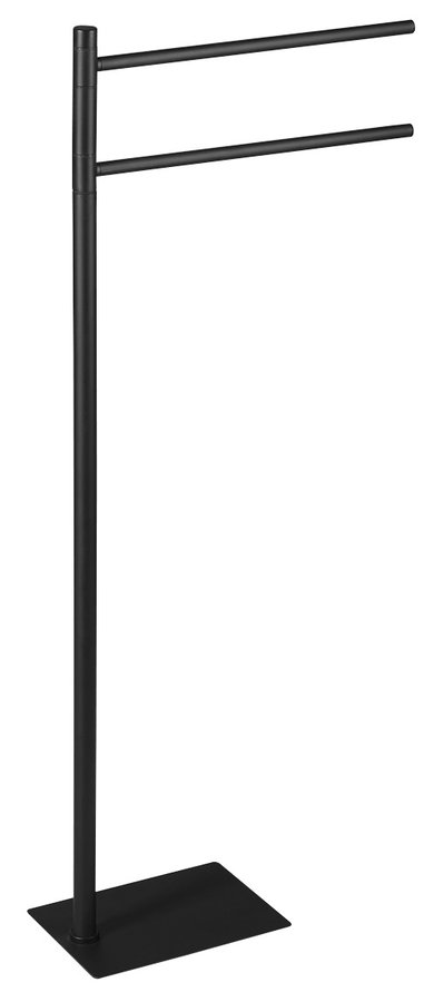 TRILLY stojan na ručníky, hranatý, černá mat TR3114