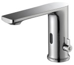 Senzorová stojánková baterie s regulací teploty, 6V DC (4xAA), chrom 982.120.1