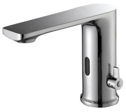 Senzorová stojánková baterie s regulací teploty, 6V DC (4xAA), chrom 982.120.1