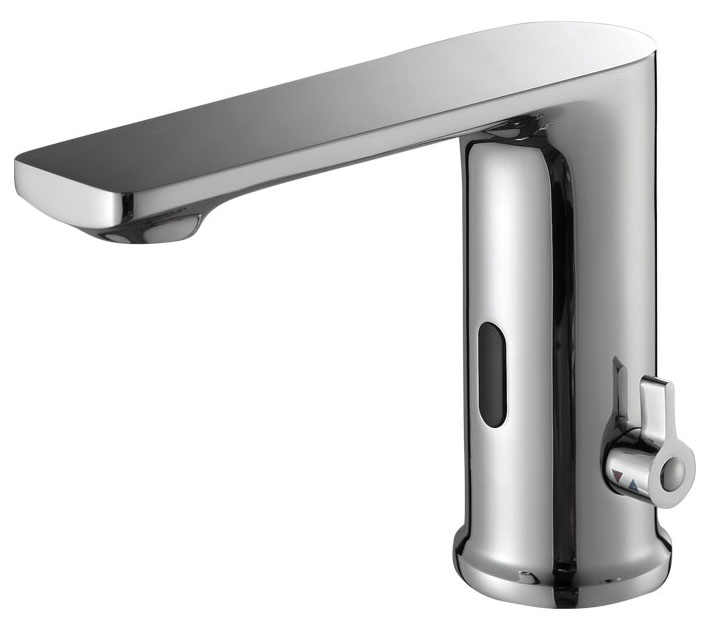 Senzorová stojánková baterie s regulací teploty, 6V DC (4xAA), chrom 982.120.1