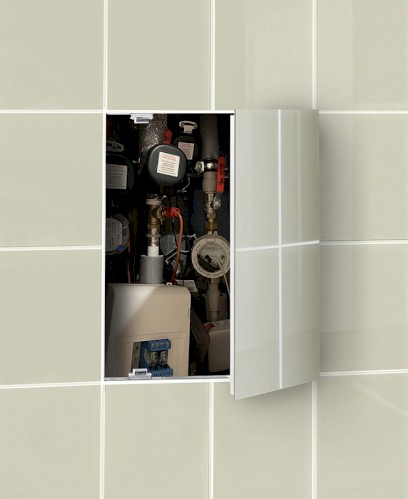 ZARZ revizní dvířka pod obklady 60x80cm, otevírání click-clack, pozink ocel ZV184