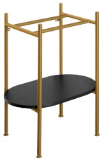 SKA570-5 (56608) PUNO podstavec pod umyvadlo 400x820x360mm, zlato mat SKA570-5