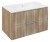 CIRASA STRIP umyvadlová skříňka 79,8x52x46cm, dub alabama CR801-2322