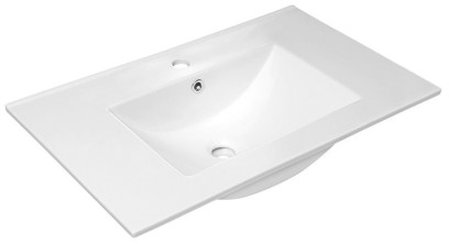 SLIM keramické umyvadlo, nábytkové, 76x46,5cm, bílá 1601-75