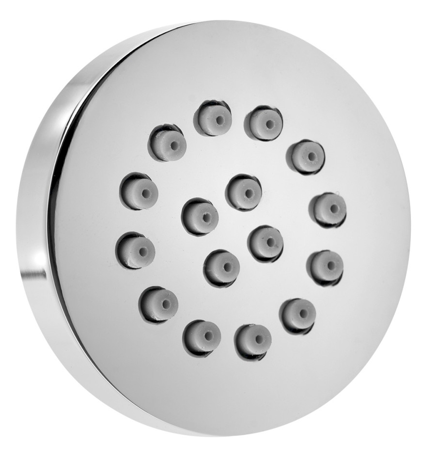 AB550 (58046) Nástěnná sprška s otočným kloubem, kulatá, chrom AB550