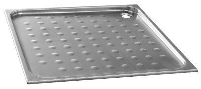 Nerezová sprchová vanička, čtverec 70x70cm, mat 13052.70.S