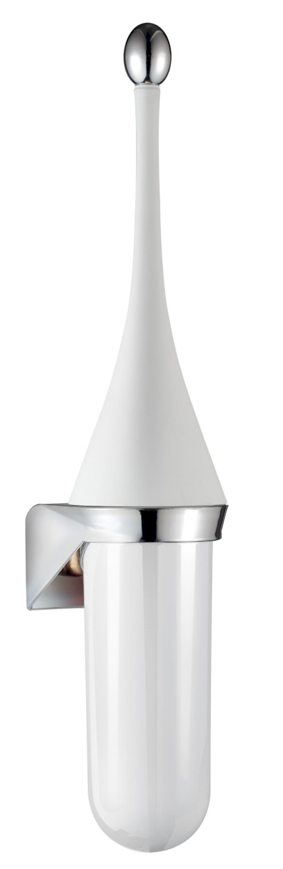 COLORED WC štětka závěsná, ABS, Soft Touch, bílá A65801BI