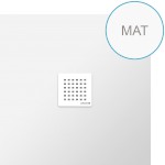 72941MAT (45606) FLEXIA vanička z litého mramoru s možností úpravy rozměru, 80x80cm, bílá mat 72941MAT