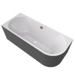 72099M.41 (60346) VIVA L MONOLITH asymetrická vana 180x75x60cm, bílá/carina 72099M.41