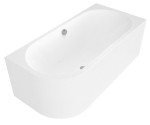 VIVA R MONOLITH asymetrická vana 170x75x60cm, bílá 78119M